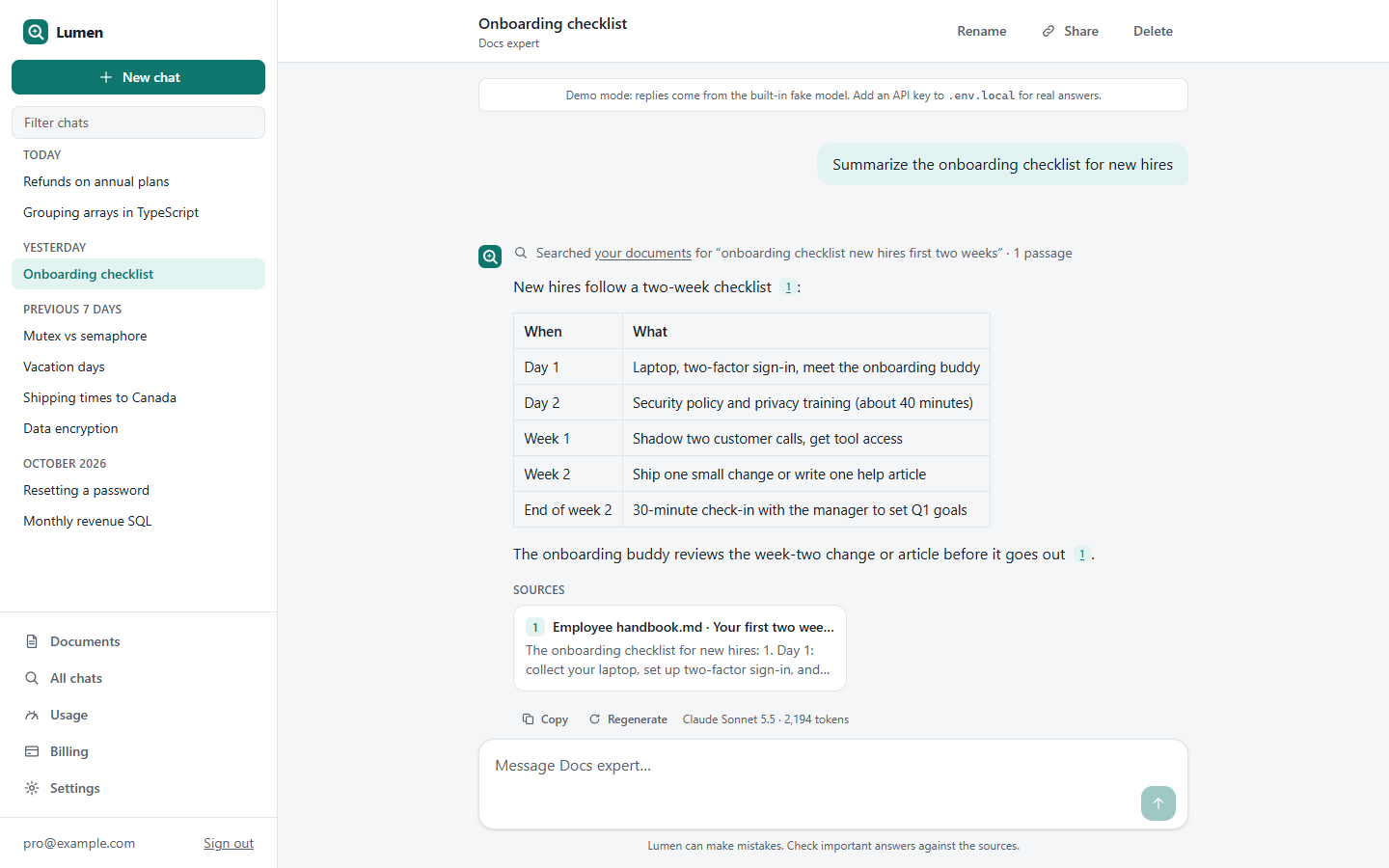 AI Chat Starter screenshot 12