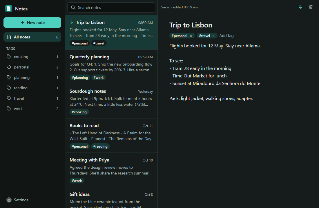 Tauri Desktop Starter screenshot 3