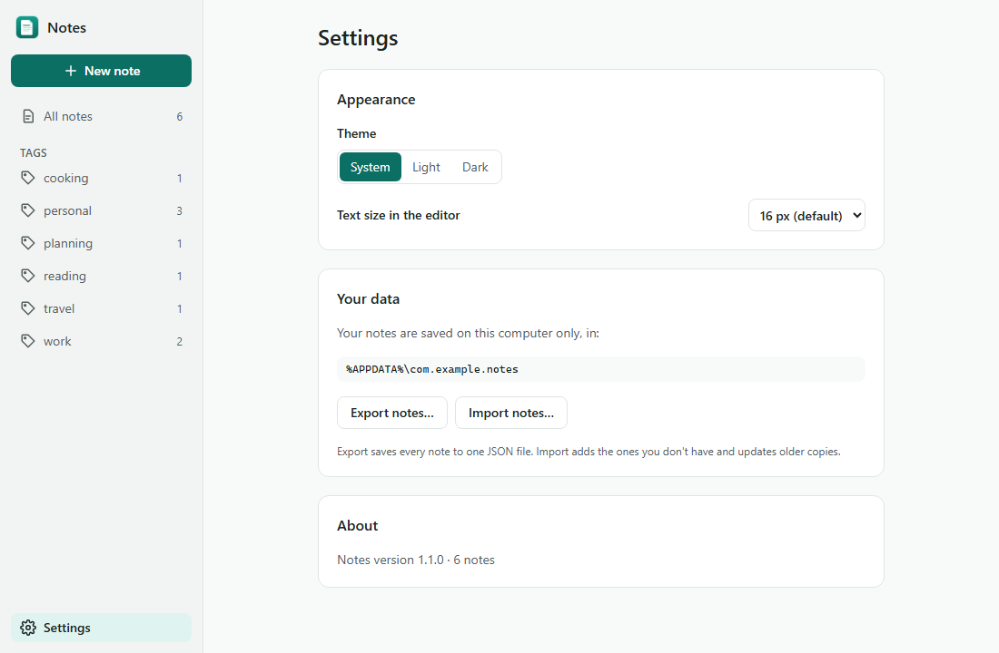Tauri Desktop Starter screenshot 4