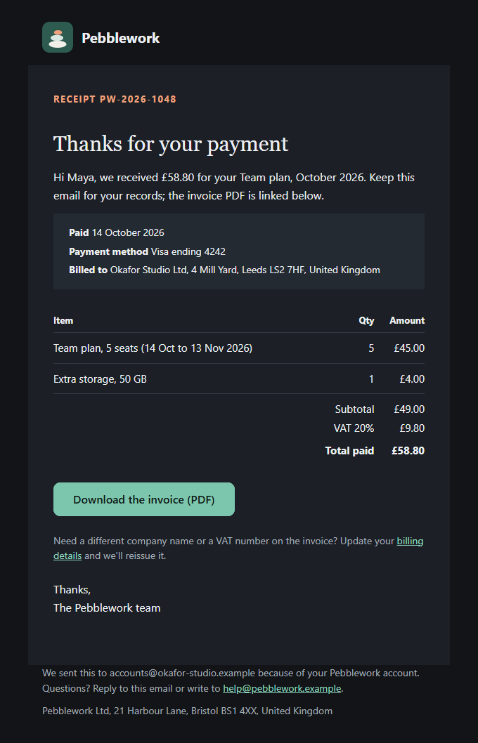 Email Template Pack screenshot 2